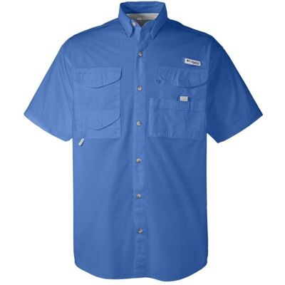 Columbia, Herren, Hemden, Bonehead Kurzarmhemd, Blau, (XL) Columbia, Herren, Hemden, Bonehead Kurzarmhemd, Blau, (XL)