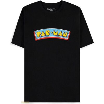 Difuzed, Herren, Shirts, Pac-Man - Logo Men's Short Sleeved T-shirt - L, Schwarz, (L) Difuzed, Herren, Shirts, Pac-Man - Logo Men's Short Sleeved T-shirt - L, Schwarz, (L)
