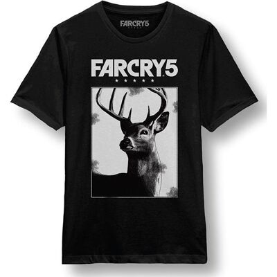 Bioworld, Herren, Shirts, T-Shirt Far Cry 5 Cervo L, Schwarz, (L) Bioworld, Herren, Shirts, T-Shirt Far Cry 5 Cervo L, Schwarz, (L)