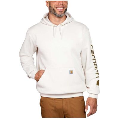 Carhartt, Herren, Pullover, Bluza Midweight Logo Sleeve Malt, Weiss, (XXL) Carhartt, Herren, Pullover, Bluza Midweight Logo Sleeve Malt, Weiss, (XXL)