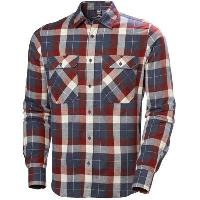 Helly Hansen, Herren, Hemden, Herren-Flanellhemd LOKKA FLANNEL LS SHIRT, Mehrfarbig, (L) Helly Hansen, Herren, Hemden, Herren-Flanellhemd LOKKA FLANNEL LS SHIRT, Mehrfarbig, (L)