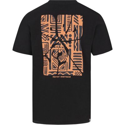 Protest, Herren, Shirts, T-shirts & Polos PRTVictor t-shirt, Schwarz, (XXL) Protest, Herren, Shirts, T-shirts & Polos PRTVictor t-shirt, Schwarz, (XXL)