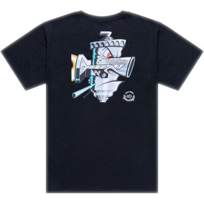 Troy Lee Designs, Herren, Shirts, T-Shirt, Carb Club, black, S, Schwarz, (S) Troy Lee Designs, Herren, Shirts, T-Shirt, Carb Club, black, S, Schwarz, (S)