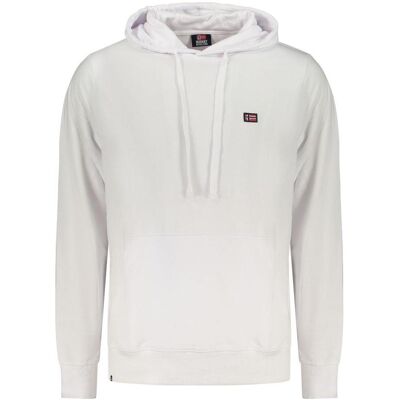 Norway 1963, Herren, Pullover, White Cotton Sweatshirt, Weiss, (3XL) Norway 1963, Herren, Pullover, White Cotton Sweatshirt, Weiss, (3XL)