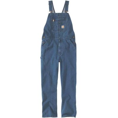 Carhartt, Schutzanzug + Arbeitsoverall, Ogrodniczki Loose Fit Denim Darkstone (W42/L30) Carhartt, Schutzanzug + Arbeitsoverall, Ogrodniczki Loose Fit Denim Darkstone (W42/L30)