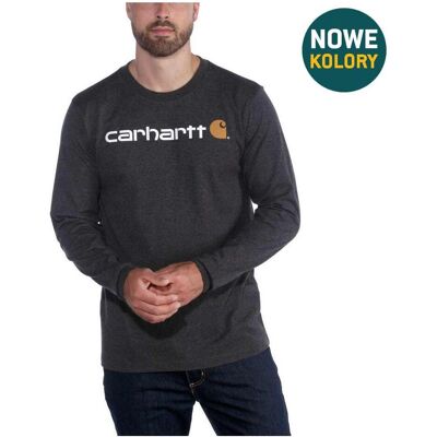Carhartt, Herren, Shirts, Koszulka EMEA Signature Graphic Long Slee, Grau, (XS) Carhartt, Herren, Shirts, Koszulka EMEA Signature Graphic Long Slee, Grau, (XS)