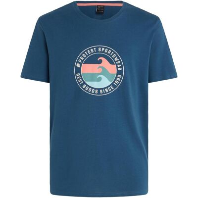 Protest, Herren, Shirts, Herren-T-Shirt Prtsharm T-Shirt, Blau, (XL) Protest, Herren, Shirts, Herren-T-Shirt Prtsharm T-Shirt, Blau, (XL)