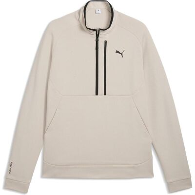 Herren, Pullover, PUMATECH Half Zip DK, Beige, (XL) Herren, Pullover, PUMATECH Half Zip DK, Beige, (XL)