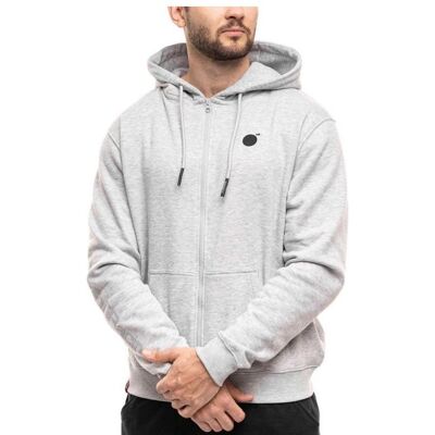 Ozoshi, Herren, Pullover, Pecos Sweatshirt, Grau, Silber, (M) Ozoshi, Herren, Pullover, Pecos Sweatshirt, Grau, Silber, (M)