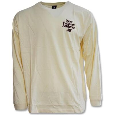 New Balance, Herren, Shirts, Athletics 70s Run Graphic Longsleeve - MT23560-MCU, Weiss, (XL) New Balance, Herren, Shirts, Athletics 70s Run Graphic Longsleeve - MT23560-MCU, Weiss, (XL)