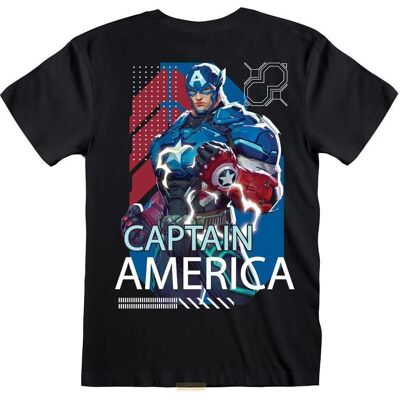 Heroes Inc, Herren, Shirts, Marvel Rivals T-Shirt Captain America Grösse M, (M) Heroes Inc, Herren, Shirts, Marvel Rivals T-Shirt Captain America Grösse M, (M)