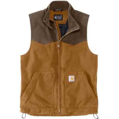 Carhartt, Herren, Westen, 106433 Bodywarmer Bruin - maat XL, Braun, (XL) Carhartt, Herren, Westen, 106433 Bodywarmer Bruin - maat XL, Braun, (XL)