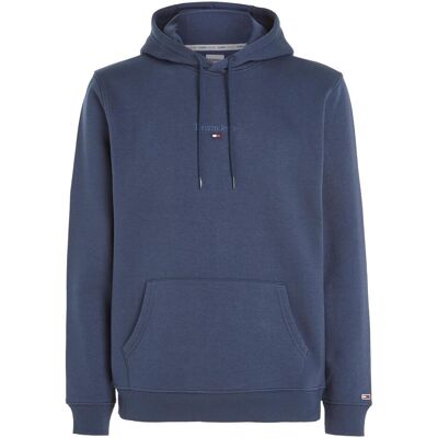Tommy Hilfiger Herren, Pullover, Tjm Reg Tonal Linear Logo Herren-Hoodie, Blau, (XL) Tommy Hilfiger Herren, Pullover, Tjm Reg Tonal Linear Logo Herren-Hoodie, Blau, (XL)