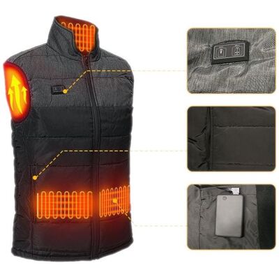 Mozo, Unisex, Westen, HV2 Weste, Schwarz, (L) Mozo, Unisex, Westen, HV2 Weste, Schwarz, (L)
