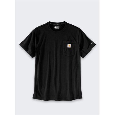 Carhartt, Herren, Shirts, Force T-Shirt mit mittlerer Tasche, schwarz, Schwarz, (L) Carhartt, Herren, Shirts, Force T-Shirt mit mittlerer Tasche, schwarz, Schwarz, (L)