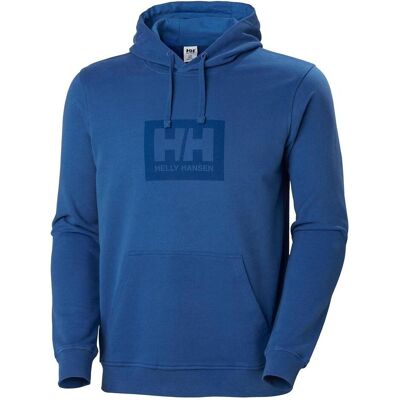 Helly Hansen, Herren, Pullover, Bluza HH Box Hoodie 53289 636 r. S, Blau, (S) Helly Hansen, Herren, Pullover, Bluza HH Box Hoodie 53289 636 r. S, Blau, (S)