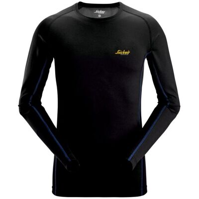 Snickers Workwear, Herren, Shirts, Unterzieh-Langarmshirt Stay Fresh 9493, Schwarz, (M) Snickers Workwear, Herren, Shirts, Unterzieh-Langarmshirt Stay Fresh 9493, Schwarz, (M)