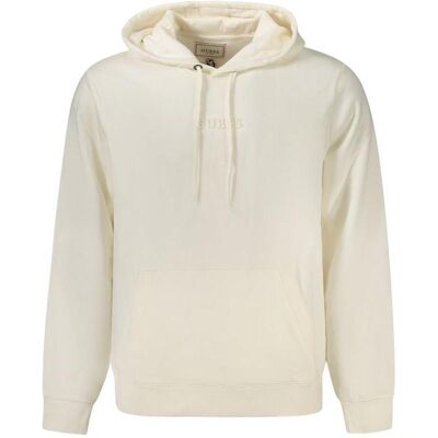 Guess Herren, Pullover, Jeans Bianco Cotton Men's Hoodie, Weiss, (M) Guess Herren, Pullover, Jeans Bianco Cotton Men's Hoodie, Weiss, (M)