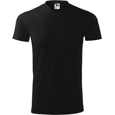 Malfini, Herren, Shirts, Mafini Heavy V-neck T-shirt M MLI-11101 black, Schwarz, (XL) Malfini, Herren, Shirts, Mafini Heavy V-neck T-shirt M MLI-11101 black, Schwarz, (XL)