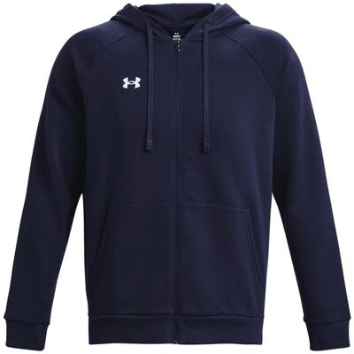 Under Armour, Herren, Pullover, Rival Fleece Full Zip Kapuzenjacke Herren, Blau, (XXL) Under Armour, Herren, Pullover, Rival Fleece Full Zip Kapuzenjacke Herren, Blau, (XXL)