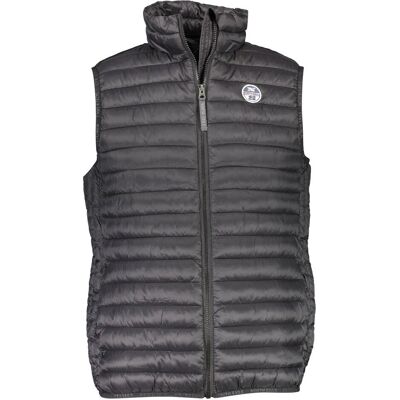 North Sails, Herren, Westen, Black Polyamide Men's Vest, Schwarz, (L) North Sails, Herren, Westen, Black Polyamide Men's Vest, Schwarz, (L)