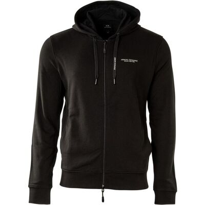 Giorgio Armani Exchange, Herren, Pullover, Sweatjacke Sportlich Bequem sitzend, Schwarz, (XXL) Giorgio Armani Exchange, Herren, Pullover, Sweatjacke Sportlich Bequem sitzend, Schwarz, (XXL)