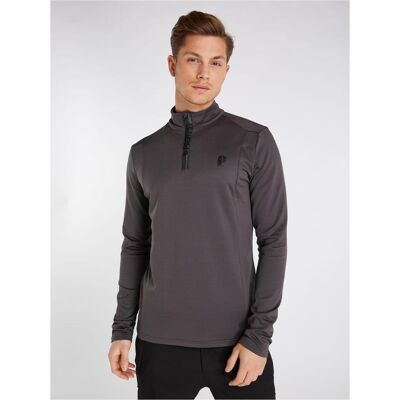 Protest, Herren, Pullover, Herren Fleece Will Mit Kinnschutz Deep Grey M, Grau, (M) Protest, Herren, Pullover, Herren Fleece Will Mit Kinnschutz Deep Grey M, Grau, (M)
