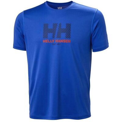 Helly Hansen, Herren, Shirts, HH Tech Graphic 2.0 Herren T-Shirt, Blau, (L) Helly Hansen, Herren, Shirts, HH Tech Graphic 2.0 Herren T-Shirt, Blau, (L)