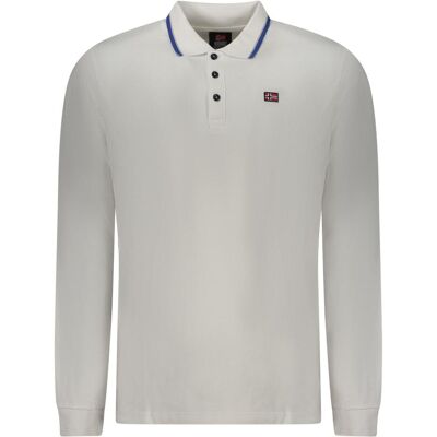 Norway 1963, Herren, Shirts, Bianco Cotton Men Polo Shirt, Weiss, (XXL) Norway 1963, Herren, Shirts, Bianco Cotton Men Polo Shirt, Weiss, (XXL)