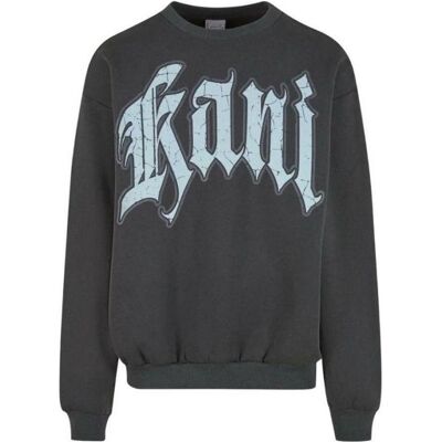 Karl Kani, Herren, Pullover, Inside Out Crew Sweatshirt, Grau, Silber, (L) Karl Kani, Herren, Pullover, Inside Out Crew Sweatshirt, Grau, Silber, (L)