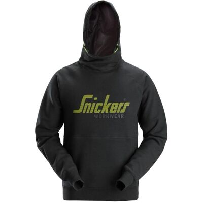 Snickers Workwear, Herren, Pullover, 28450400009 Logo Hoodie Schwarz XXXL, Blau, Grau, Schwarz, (3XL) Snickers Workwear, Herren, Pullover, 28450400009 Logo Hoodie Schwarz XXXL, Blau, Grau, Schwarz, (3XL)