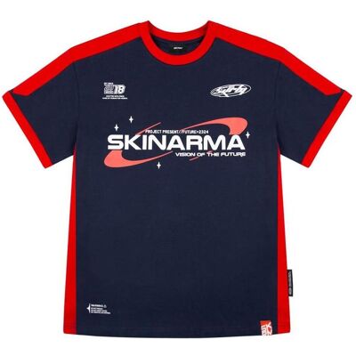 Skinarma, Herren, Shirts, T-shirt Halo L navy, Blau, (L) Skinarma, Herren, Shirts, T-shirt Halo L navy, Blau, (L)
