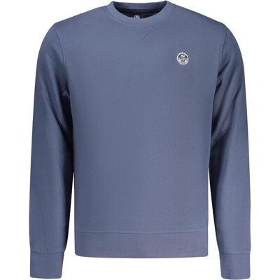 North Sails, Herren, Pullover, Blue Cotton Men Sweatshirt, Blau, (XL) North Sails, Herren, Pullover, Blue Cotton Men Sweatshirt, Blau, (XL)