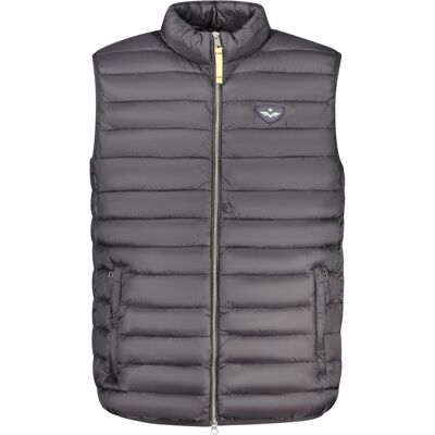 Armata di Mare, Herren, Westen, Schwarze Polyamid-Weste für Herren, Schwarz, (L) Armata di Mare, Herren, Westen, Schwarze Polyamid-Weste für Herren, Schwarz, (L)