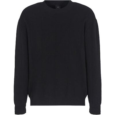 Giorgio Armani Exchange, Herren, Pullover, Pullover, Schwarz, (L) Giorgio Armani Exchange, Herren, Pullover, Pullover, Schwarz, (L)