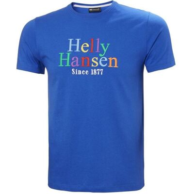 Helly Hansen, Herren, Shirts, Core Graphic T, Blau, (M) Helly Hansen, Herren, Shirts, Core Graphic T, Blau, (M)