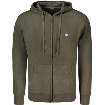 Norway 1963, Herren, Pullover, Green Polyamide Men Cardigan, Grün, (3XL) Norway 1963, Herren, Pullover, Green Polyamide Men Cardigan, Grün, (3XL)