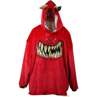 Harry Potter, Herren, Pullover, Warhammer 40K Oversized Kapuzenpullover Squig Red, Rot, (One Size) Harry Potter, Herren, Pullover, Warhammer 40K Oversized Kapuzenpullover Squig Red, Rot, (One Size)