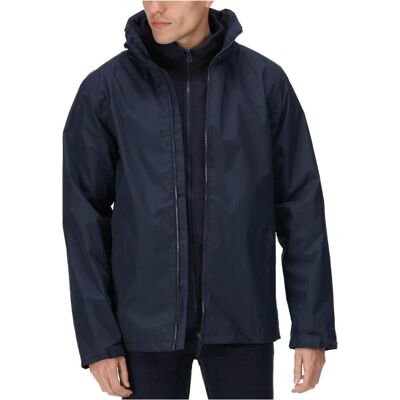 Regatta, Herren, Regenjacken, Classic 3-in-1 Jacket, Blau, Mehrfarbig, (M) Regatta, Herren, Regenjacken, Classic 3-in-1 Jacket, Blau, Mehrfarbig, (M)