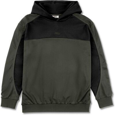FILA, Herren, Pullover, Rivoli Herren Sweatshirt oliv und schwarz, Schwarz, (L) FILA, Herren, Pullover, Rivoli Herren Sweatshirt oliv und schwarz, Schwarz, (L)