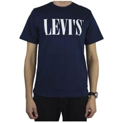 Levis, Herren, Shirts, Granatowy XS, Blau, (M) Levis, Herren, Shirts, Granatowy XS, Blau, (M)