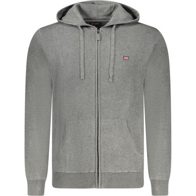 Norway 1963, Herren, Pullover, Grigio Poliammide Mens Cardigan, Grau, (XXL) Norway 1963, Herren, Pullover, Grigio Poliammide Mens Cardigan, Grau, (XXL)
