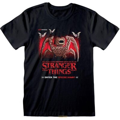 Heroes Inc, Herren, Shirts, Stranger Things T-Shirt 8 Bit Upside Down Grösse S, Mehrfarbig, (S) Heroes Inc, Herren, Shirts, Stranger Things T-Shirt 8 Bit Upside Down Grösse S, Mehrfarbig, (S)