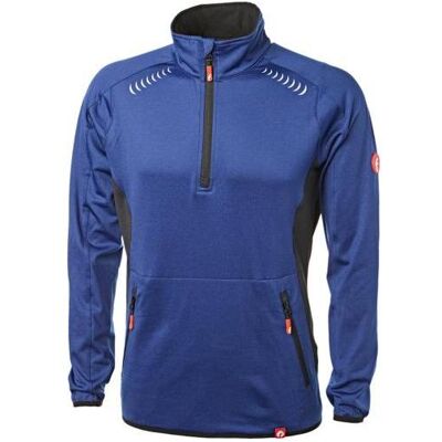 Magni, Herren, Pullover, Tech-Fleecepullover kornblau/schwarz meliert Gr. S Fortis Elements, Mehrfarbig, Schwarz, Blau, (S) Magni, Herren, Pullover, Tech-Fleecepullover kornblau/schwarz meliert Gr. S Fortis Elements, Mehrfarbig, Schwarz, Blau, (S)