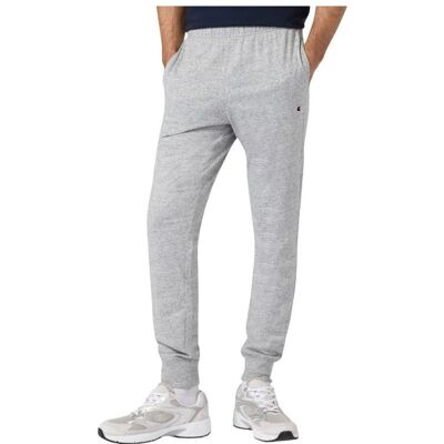 Champion, Herren, Hosen, graue Herrenhose mit Rippbündchen, Silber, Grau, (XXL) Champion, Herren, Hosen, graue Herrenhose mit Rippbündchen, Silber, Grau, (XXL)