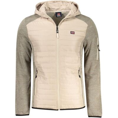 Norway 1963, Herren, Winterjacken, Beige Polyester Men's Jacket, Beige, (3XL) Norway 1963, Herren, Winterjacken, Beige Polyester Men's Jacket, Beige, (3XL)