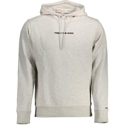 Tommy Hilfiger Herren, Pullover, Gray Cotton Men Sweater, Grau, (XXL) Tommy Hilfiger Herren, Pullover, Gray Cotton Men Sweater, Grau, (XXL)
