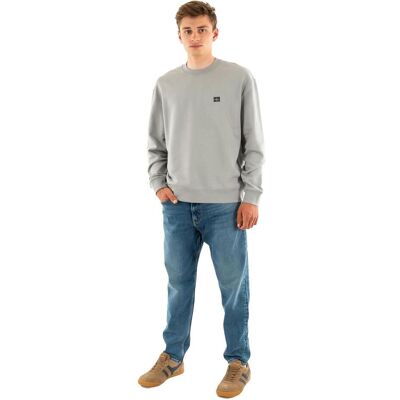 Calvin Klein Jeans, Herren, Pullover, Ls Eu Badge 350terry Cn Swtshrt, Grau, (XL) Calvin Klein Jeans, Herren, Pullover, Ls Eu Badge 350terry Cn Swtshrt, Grau, (XL)