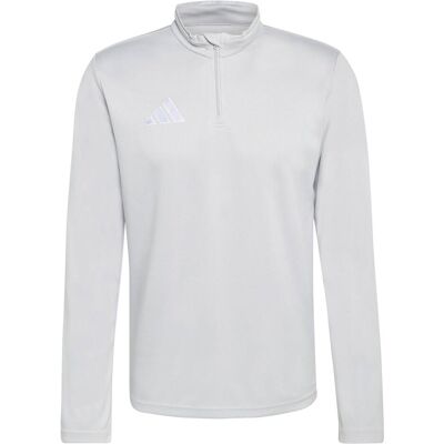 Adidas Herren, Pullover, Herren-Sweatshirt Entrada Trainingstop grau, Mehrfarbig, Grau, Silber, (S) Adidas Herren, Pullover, Herren-Sweatshirt Entrada Trainingstop grau, Mehrfarbig, Grau, Silber, (S)