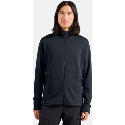 Odlo, Herren, Outdoorjacken, Grid Fleece (S), Schwarz, S Odlo, Herren, Outdoorjacken, Grid Fleece (S), Schwarz, S
